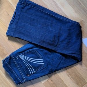 7 For All Mankind dojo boot cut mid rise trouser jeans